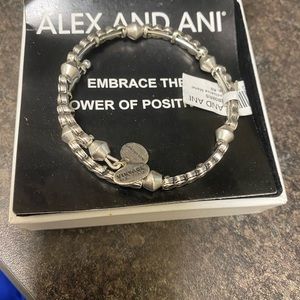 New Alex and Ani Winding Road Bangle Bracelet